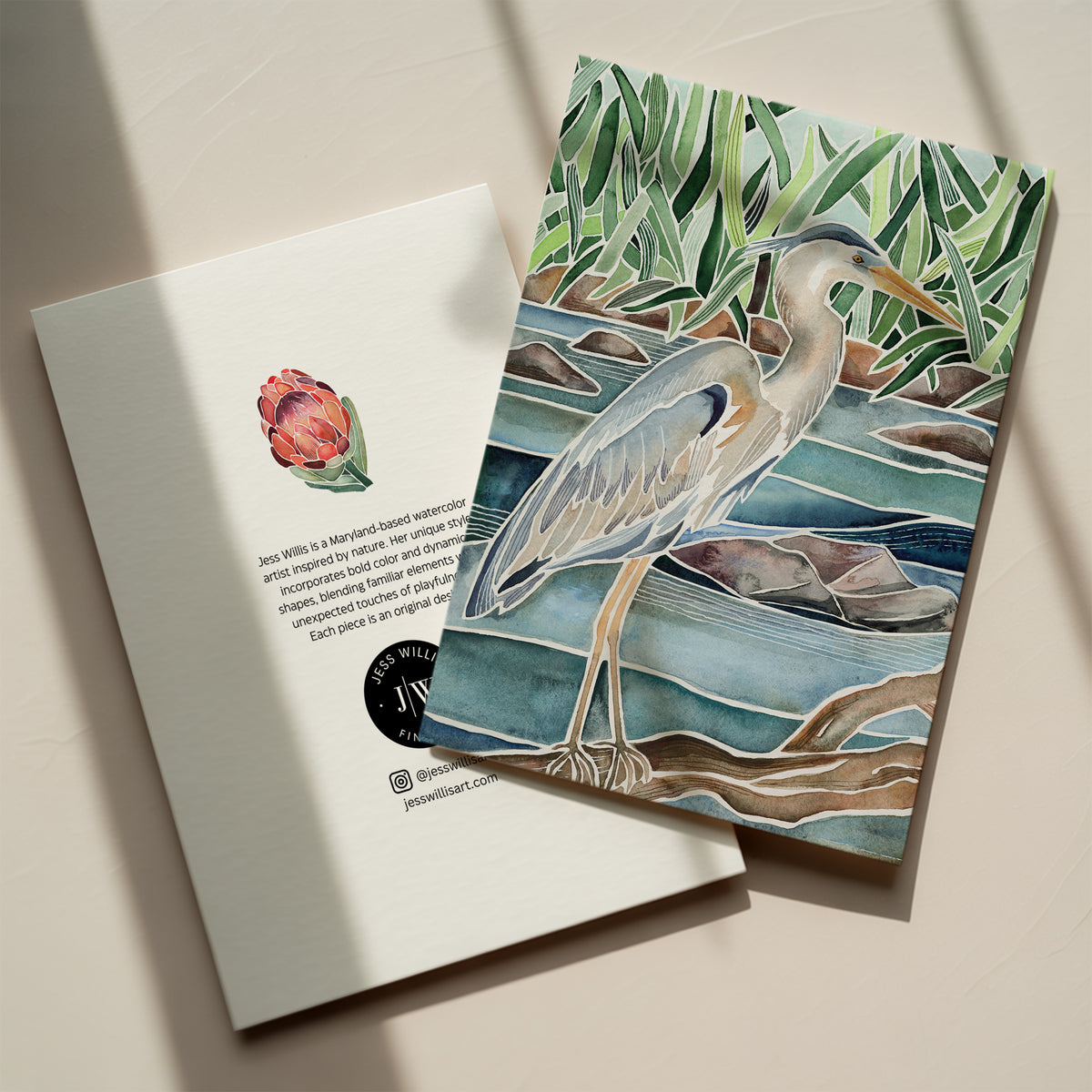 Heron Card