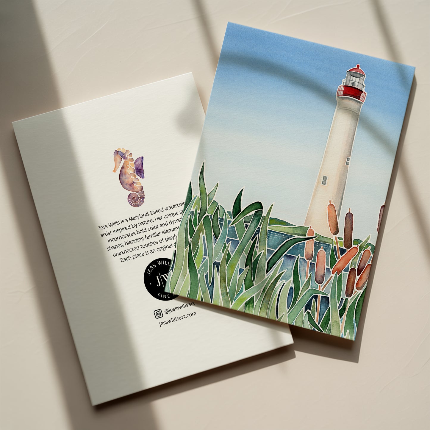 Cape May Light House Card