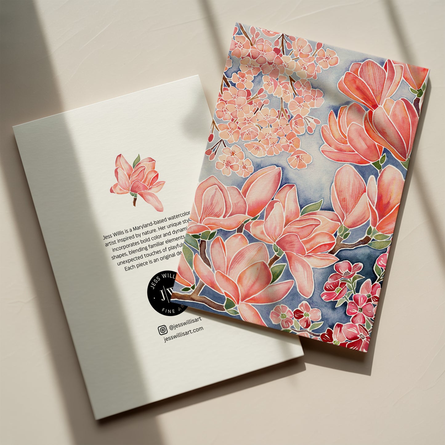DC in Bloom Card