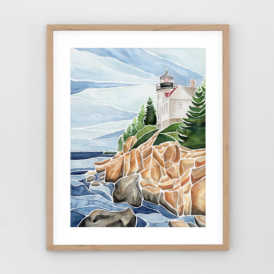 Bass Harbor Lighthouse – Art Print