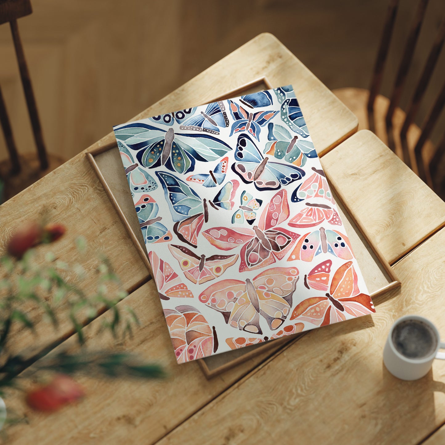 Ombre Flutter – Art Print