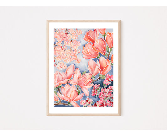 DC In Bloom- Art Print