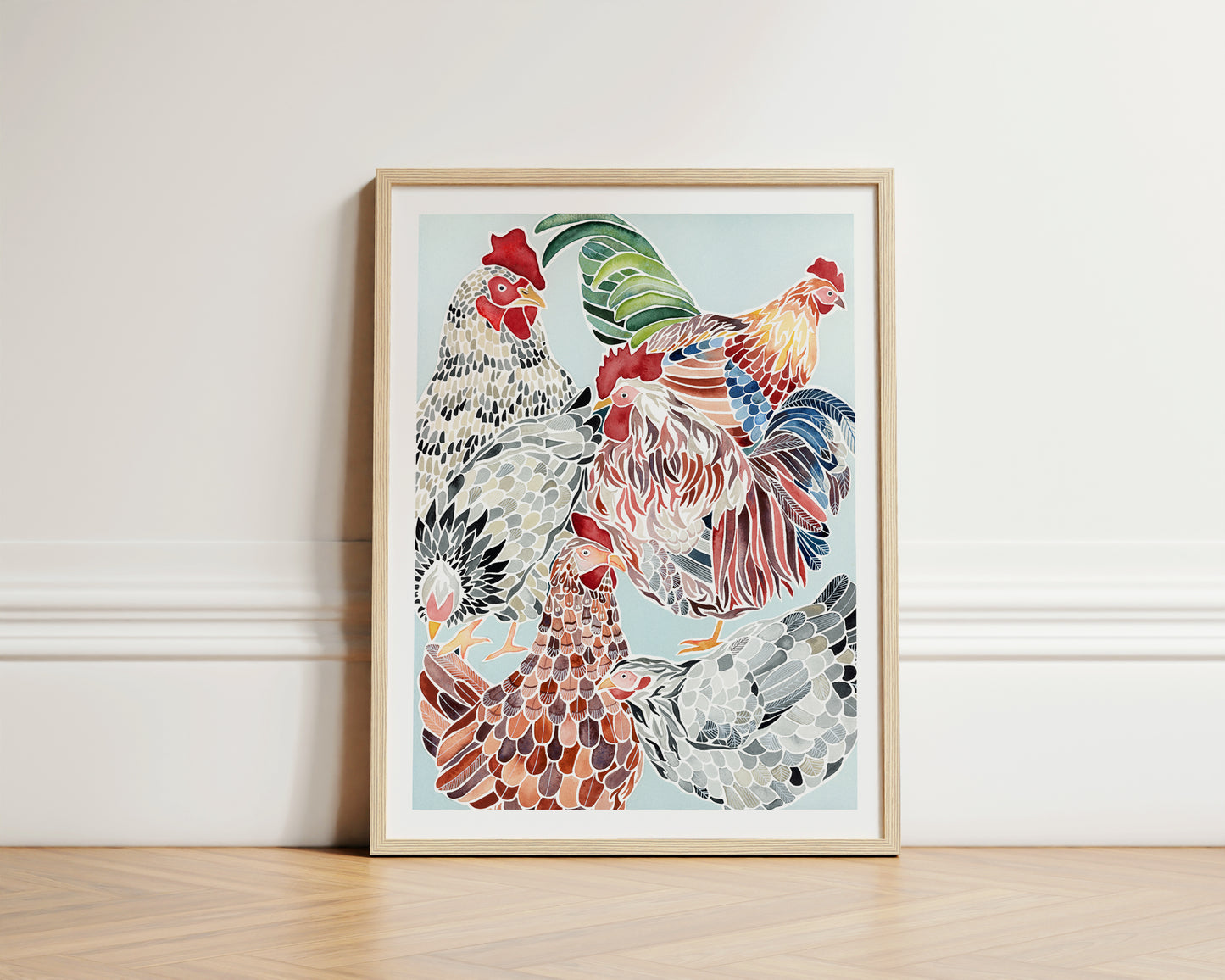 Chicken Study No. 2 – Art Print