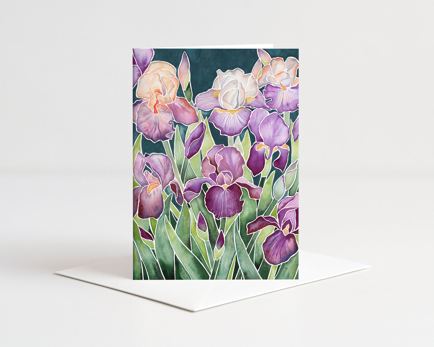 Irises Card