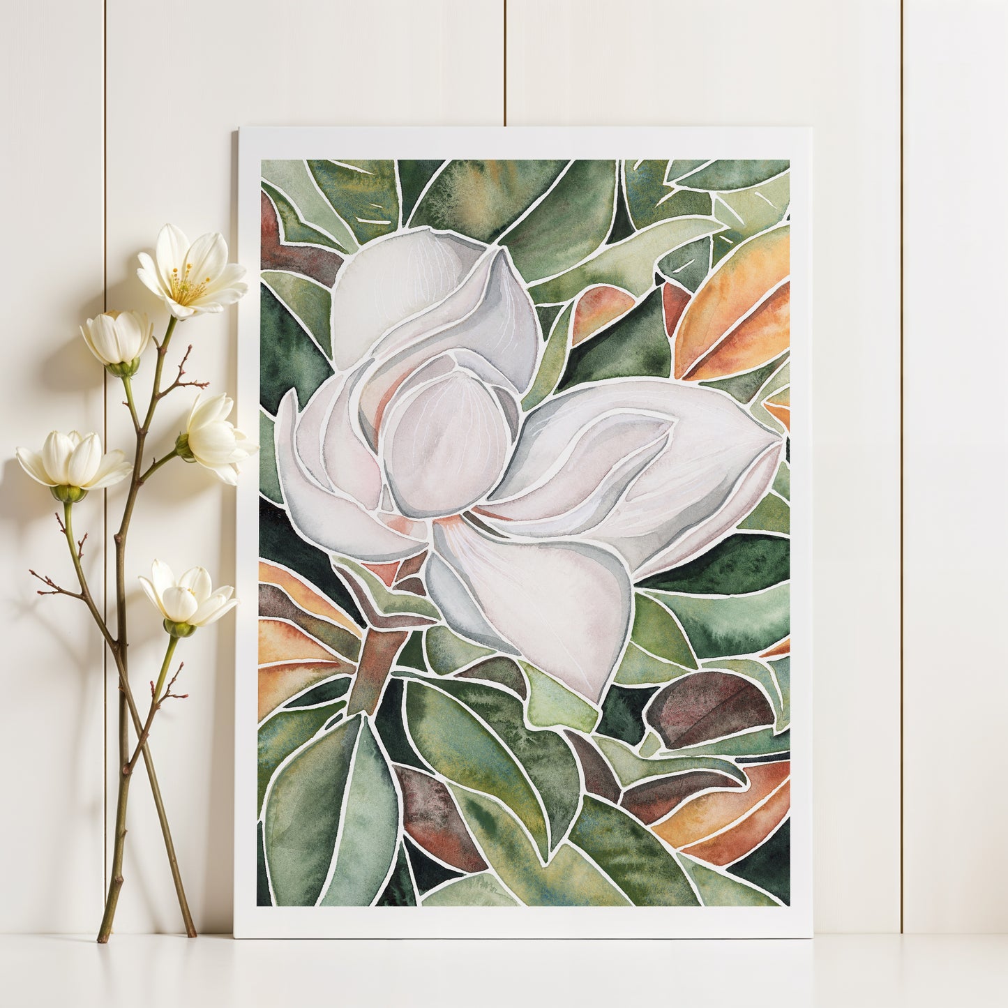 Magnolia Bloom – Art Print