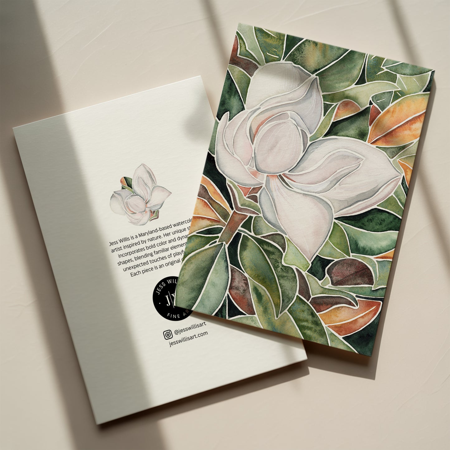Magnolia Card