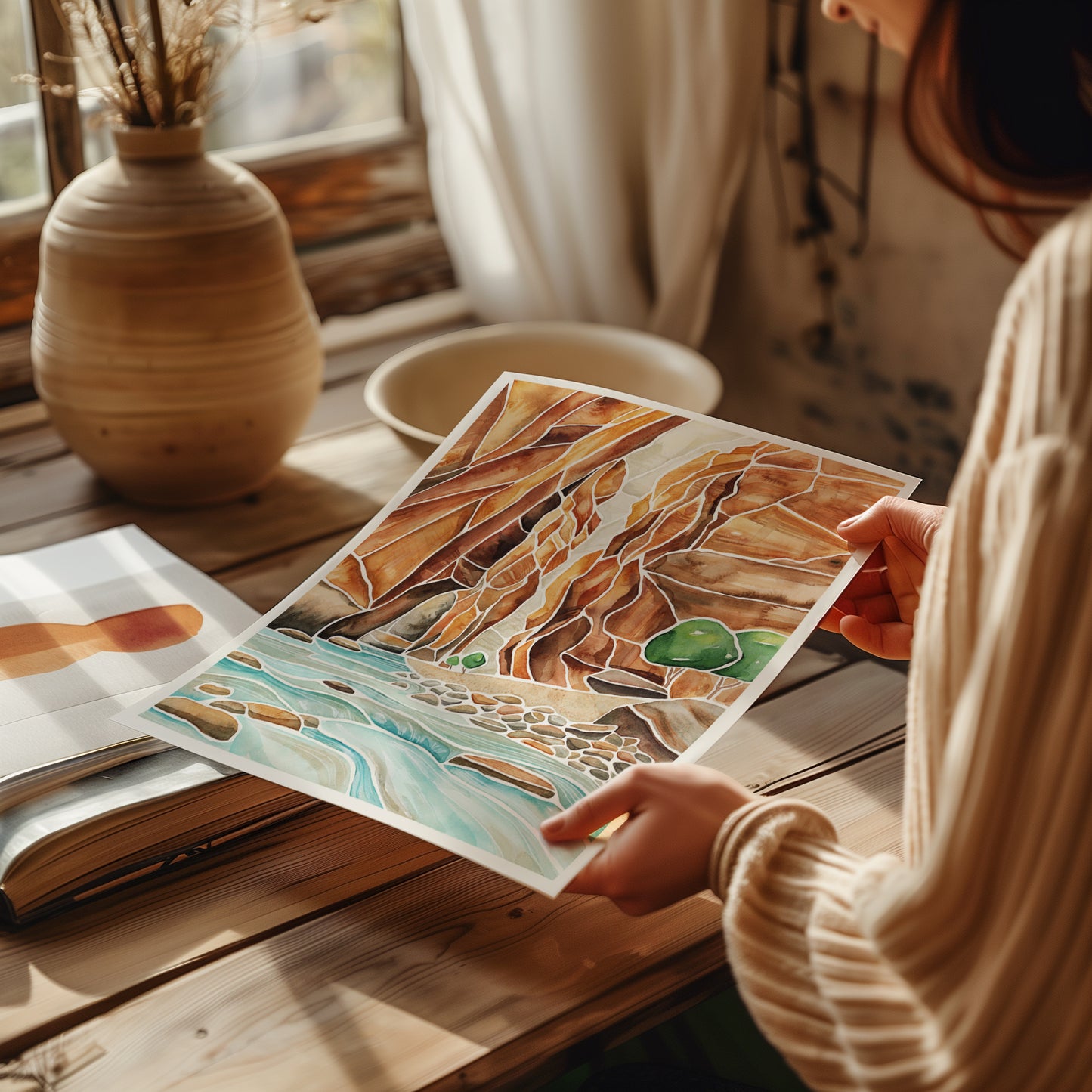 Zion’s The Narrows – Art Print