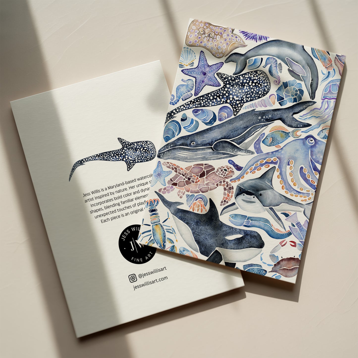 Ocean Creatures Card