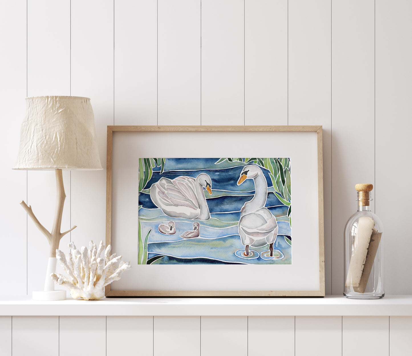 Swans on Point- Original Painting