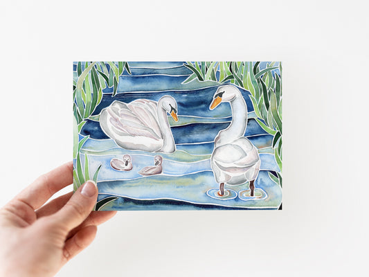 Swan Card
