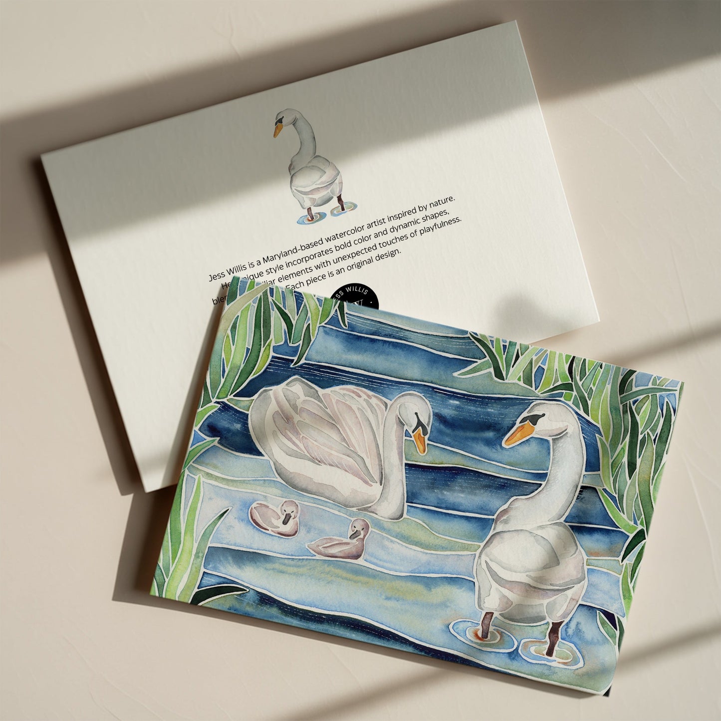 Swan Card