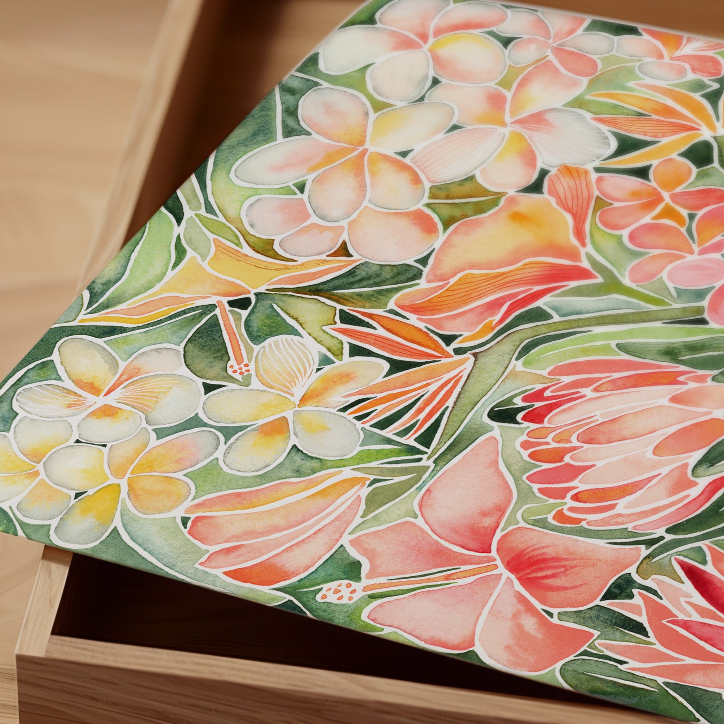 Tropical Flowers – Art Print